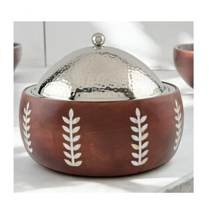 Hot Selling Stainless Steel Casserole Pot Round With Lid Durable Minimalist Design For All Stove Types Polished Finish - Product Image 2