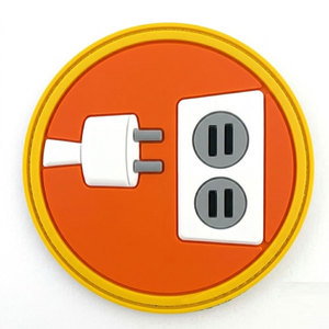 Custom Logo PVC <b>Patches</b> 3D Rubber <b>Patch</b> For <b>Backpack</b> Cap Jacket Uniform And Everyday Accessories Flexible PVC <b>Patches</b> - Product Image 1