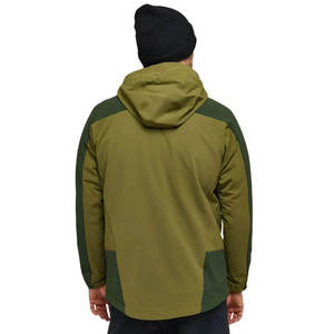 Custom Men's Hooded Softshell Jacket Waterproof Windproof Outdoor Hiking Travel OEM Logo <b>Lightweight</b> Winter <b>Coat</b> Wholesale - Product Image 5