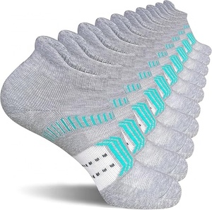 Breathable Quick Dry Crew Sports <b>Socks</b> Cushioned Athletic <b>Socks</b> for <b>Running</b> Basketball Cycling Custom Logo - Product Image 1