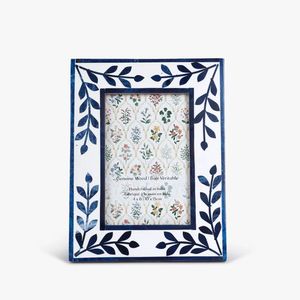 Premium Handmade Bone Inlay Photo <b>Frame</b> 4x6 | Luxury Tabletop <b>Picture</b> <b>Frame</b> | Home Decor & Gift Item - Product Image 1