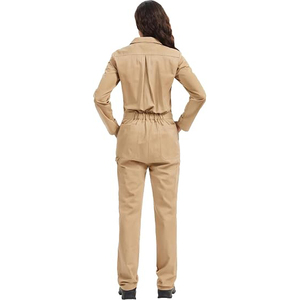 Ensemble de vêtements de travail unisexe, couleur unie, chemise à manches courtes et pantalon, viscose/polyester, respirant, écologique, séchage rapide, grande taille, décontracté - Product Image 4