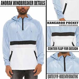 Nouvelle arrivée : veste de pluie pour homme, coupe-vent léger, veste de sport en nylon grande taille, envoyé par Dress Sports - Product Image 6