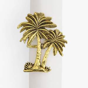 Anillo de Servilleta Metálico Artístico Diseñado para Complementar la Decoración de Mesa de Lujo con una Forma Decorativa y un Acabado Premium - Product Image 1