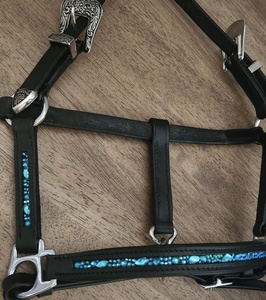 Qualité supérieure en cuir véritable anglais Western équitation corde licou équipement Style anglais selle accessoire - Product Image 1