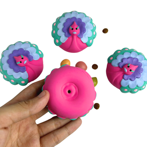 ขายส่งของเล่นสุนัขลูกบอลยางสีเหลืองเสียงดัง ยี่ห้อ Bebe Happy เป็นมิตรกับสิ่งแวดล้อม คุณภาพหรูหรา ผลิตในเวียดนาม - Product Image 3