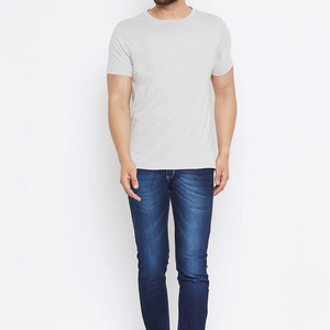 Custom Printed Men's T-Shirts 100% Cotton Worsted Fabric <b>Short</b> Sleeve Loose Fit Breathable Eco-Friendly High Quality BY HI - Product Image 2