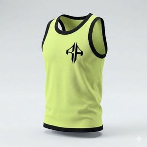 Style décontracté, qualité supérieure, design personnalisé, technique d'impression, matière 100% coton, débardeur pour homme par RIVIAN ATLANTIC - Product Image 4