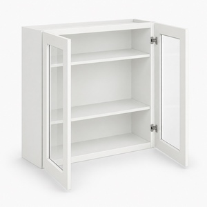 Gabinete de Pared con Puerta de Vidrio Personalizado de 30 x 36 Pulgadas, Estilo Shaker Blanco, RTA, Directo de Fábrica en Vietnam - Product Image 3