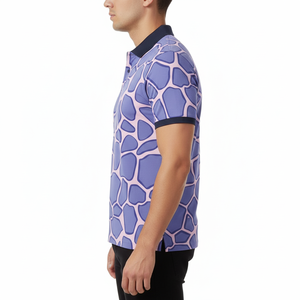 Ensemble Polo et Short Décontracté Sportif pour Homme – Nouvelle Tendance Transfrontalière Slim à Manches Courtes avec Motif Uni - Product Image 3