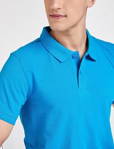 เสื้อโปโลผ้าฝ้ายออร์แกนิก 100% คุณภาพสูง ปักโลโก้แบรนด์ตามสั่ง เสื้อโปโลดีไซน์เนอร์สำหรับผู้ชาย ขายส่งจำนวนมาก - Product Image 3