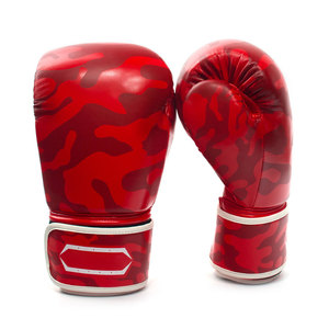 Guantes de Muay Thai de Peso Pesado con Logotipo Personalizado, Guantes de Boxeo de Cuero Vacuno, Equipo Deportivo Profesional, Nuevo 2026 - Product Image 1