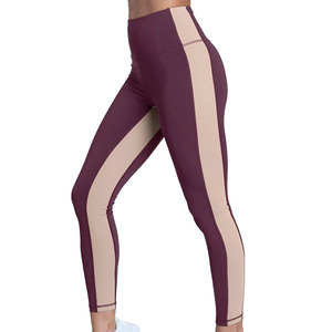 Leggings de yoga pour femmes, design personnalisé, spandex/polyester, extensibles dans quatre directions, antibactériens, avec cordon de serrage, pour l'entraînement - Product Image 6