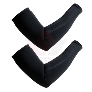 SPARKWELL INDUSTRIES Mangas de Ciclismo Unisex Anti-UV, Negras, Elásticas, de Secado Rápido, Transpirables, de Spandex/Poliéster, para Adultos, para Actividades al Aire Libre - Product Image 3