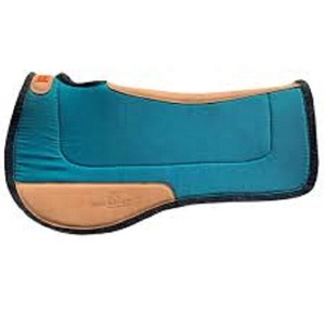 Tapis de selle de dressage de courses de chevaux aux couleurs personnalisées de luxe Équipement d'équitation western Tissu en cuir polycoton Feutre de laine - Product Image 6