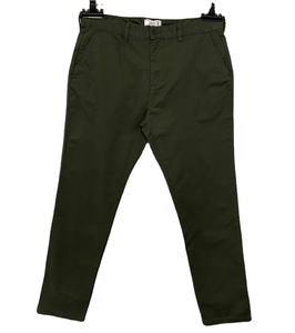Pantalon mince d'été en sergé de coton pour hommes, respirant, droit, léger, teint uni, Offre Spéciale personnalisable, service OEM - Product Image 1
