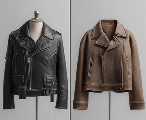 HIGH QUALITY PREMIUM LEATHER JACKET VERY CLASSY AND COOL - Product Image 2