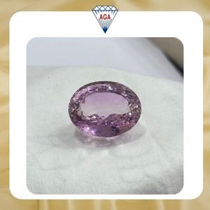 Pierres précieuses en kunzite rose naturelle fantaisie, taille libre, coupe ovale, pierres de cristal faites à la main pour la fabrication de bijoux, collier, vente en gros - Product Image 6