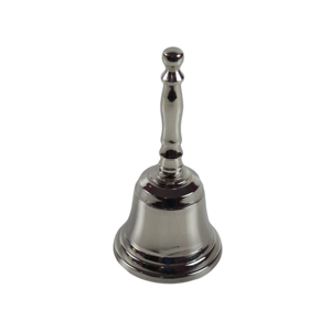 Black Coated <b>Brass</b> <b>Bell</b> New Design <b>Brass</b> Hand <b>Bell</b> With Silver Handle New Look Metal Church <b>Bell</b> High Quality Finished - Product Image 5