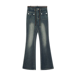 Pantalones Vaqueros Ligeros para Mujer, Suaves, Transpirables y Cómodos, de Mezcla de Algodón, Ideales para el Verano, Ropa Casual de Calle y Viajes - Product Image 3