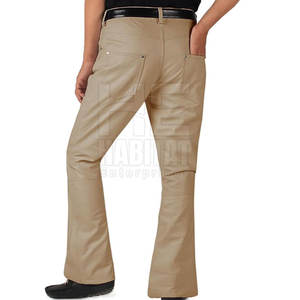 กางเกงหนังผู้ชายพรีเมียม เนื้อผ้านุ่ม ทนทาน ดีไซน์ทันสมัย สวมใส่สบาย เหมาะสำหรับผู้ชายทุกวัย - Product Image 2