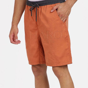 Cotton Blend <b>Men</b> Casual <b>Shorts</b> Providing Lightweight Comfort With A Relaxed Fit Ideal For Outdoor Walks With A Simple Clean Look - Product Image 3