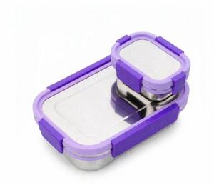 Super Quality Leakproof Stainless Steel <b>Lunch</b> <b>Box</b> Easy food Arrangement For Everyday Meal Storage At Best Price - Product Image 1