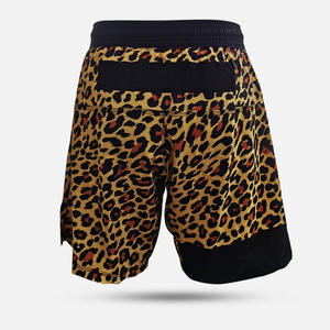 กางเกงขาสั้นแบบซับลิเมชั่นสั่งทำพิเศษสำหรับผู้ชาย กางเกงชกมวย มวยไทย กางเกงออกกำลังกาย กางเกงชกมวย สกรีนโลโก้ได้ - Product Image 1