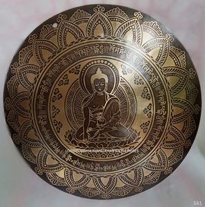 กงทองสัมฤทธิ์คลื่น B20แกะสลักทำด้วยมือสินค้าขายส่ง - Product Image 1