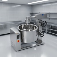 Chaudière à vapeur rotative à induction Amicook 380V/440V, modèle pour cuisson à la vapeur, motorisée, pour traiteur, économe en énergie