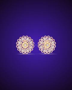 Qdonil 10K Moissanite/ CVD Lab Grown / Cubic Zirconia Diamond 14K/18K/22K/925 Boucles d'oreilles en argent pour cadeaux - Product Image 1