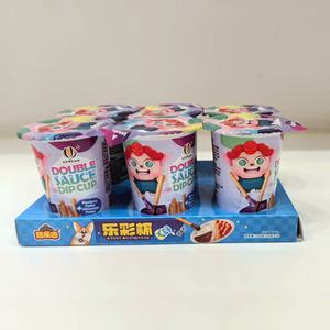 ขนมเด็กขายส่งแบบ OEM บิสกิตแท่งเคลือบช็อกโกแลตนมหวาน บิสกิตแท่งจุ่มซอสช็อกโกแลต - Product Image 6