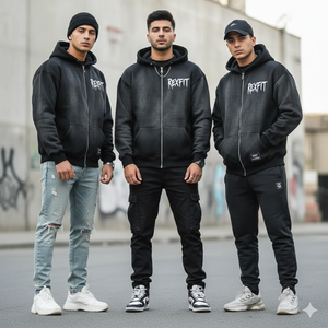 Novedad 2025: Sudadera con capucha efecto desgastado de felpa francesa, con logo personalizado y bordado envejecido, la más vendida, con bajo MOQ y cremallera. - Product Image 2