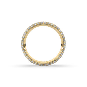 Bague de fiançailles solitaire légère en or massif 14 carats avec diamant ovale brillant de 1,82 carat créé en laboratoire, certifié IGI – Idéale pour un cadeau ou une fête - Product Image 6