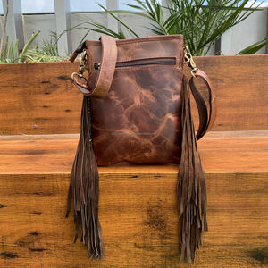 Designers de luxe 2025 véritable cuir de vachette frange bandoulière conceptions à carreaux avec sangles réglables sacs à bandoulière pour femmes de haute qualité - Product Image 5