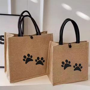 <b>Large</b> Size Eco Friendly Jute <b>Beach</b> <b>Bag</b> with Rope Handles for Carrying Towels Accessories and Travel Essentials - Product Image 6