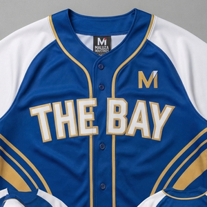 Camiseta de béisbol sublimada al por mayor con gráficos personalizados, colores vibrantes, malla transpirable para clubes y ligas de béisbol - Product Image 2