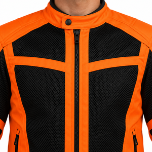 Chaqueta de Motocicleta de Alta Visibilidad, Ropa Reflectante para Motociclistas, Logotipo Personalizado Disponible, Ropa Reflectante para Motociclistas, Equipo de Alta Visibilidad - Product Image 3