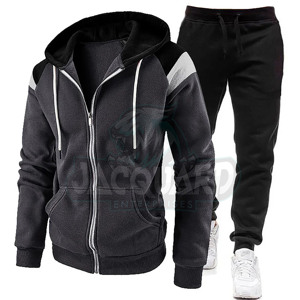 Conjunto de chándal con logotipo personalizado diseñado para rendimiento y estilo, perfecto para el gimnasio y estilos de vida activos. - Product Image 5