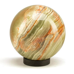 Esfera de Mármol Ónix Natural de Gran Formato, Diseño Moderno y Antiguo, Bola Decorativa de Alta Calidad para Uso en Cocina, Curación, Logotipo Personalizado - Product Image 1