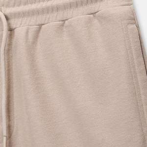 Men's Custom Logo Crew Neck T-Shirt And Shorts <b>Set</b> Solid Color Casual Summer Outfit <b>Knitted</b> Fabric OEM Service - Product Image 6