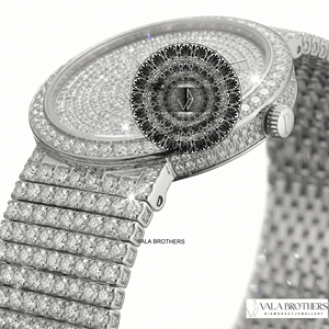 นาฬิกาแฟชั่น Piagett Moissanite Diamond ทรงสี่เหลี่ยมโบราณ ควอตซ์ สแตนเลสสตีล กระจกคริสตัล ขอบตัวเรือน 5BAR กันน้ำ รุ่นสั่งทำพิเศษสำหรับผู้ชาย - Product Image 6