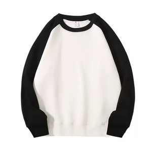 เสื้อสเวตเชิ้ตแขนราแกลนผู้ชาย สีพื้น คอกลม ผ้าถักลำลอง ทรงปกติ ใส่ได้ในฤดูใบไม้ร่วง - Product Image 2