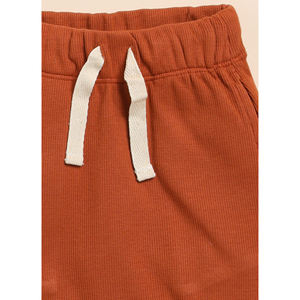 Mallas con cordón de elastano de bambú orgánico de calidad superior Pantalones y pantalones cortos de bebé de jengibre - Product Image 4