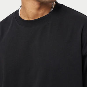 Camisetas de Hombre de Alta Calidad, Color Liso, 230 GSM, Estilo Moderno, Cuello Redondo, Ligeras, Corte Holgado, Camisetas de Verano - Product Image 4