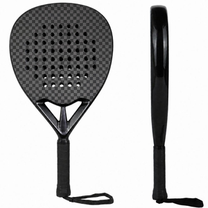Raqueta de Pádel AIR BUZZ de Alta Calidad, 12K Fibra de Carbono, Núcleo de Espuma Elite, Acabado de Papel de Lija, Cabeza en Forma de Diamante, 45CM, 350-370g - Product Image 6
