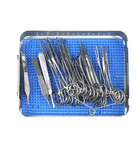 ชุดเครื่องมือผ่าตัดสัตว์สแตนเลสสตีลของ SERGLAB INDUSTRIES สำหรับโรงพยาบาลสัตว์ - เครื่องมือสำหรับกระบวนการทางคลินิกแบบแมนนวล ได้รับมาตรฐาน CE - Product Image 1