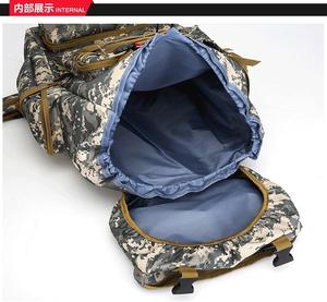 Heavy Duty Digital Camouflage Backpack <b>Large</b> Capacity Trekking <b>Rucksack</b> Multi Pocket Outdoor Hunting Tactical Bag - Product Image 6