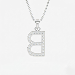 Nouveaux pendentifs en forme de goutte d'eau en argent sterling 925 plaqué rhodium, avec diamants, pour la fabrication de bijoux - Product Image 3