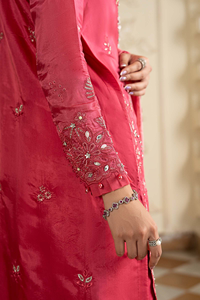 Colección 2025, Vestido de Fiesta y Boda para Mujer, Hecho a Mano, Bordado con Lentejuelas, Estilo Pakistaní e Indio, con Borlas y Encaje, Largo hasta la Rodilla - Product Image 2